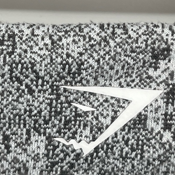 Gymshark Dry S Grey White Heather Yoga Workout Leggings - Picture 7 of 11